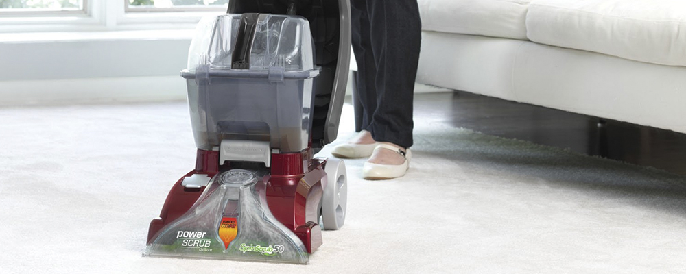 Hoover Power Scrub Deluxe Carpet Cleaner Machine FH50150
