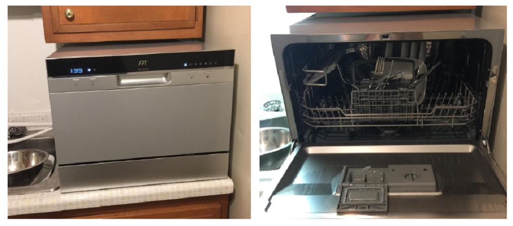 Sunpentown SD-2224DS Countertop Dishwasher
